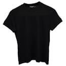 Giorgio Armani T-Shirt aus schwarzer Wolle