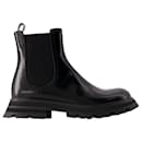 Chelsea Boots - Alexander McQueen - Leder - Schwarz - Alexander Mcqueen