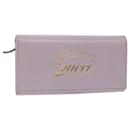 GUCCI Swing Wallet Leather Purple 310021 Auth am4638 - Gucci