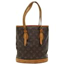 LOUIS VUITTON Monogram Bucket PM Shoulder Bag M42238 LV Auth bs6531 - Louis Vuitton
