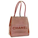 Bolsa de ombro CHANEL camurça rosa CC Auth bs6446 - Chanel