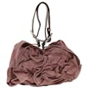 SAINT LAURENT Shoulder Bag Suede Pink 112937 Auth am4598 - Saint Laurent