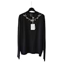 GIVENCHY BLACK WOOL SWEATER - Givenchy