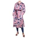 Purple printed belted coat - size FR 36 - Isabel Marant Etoile