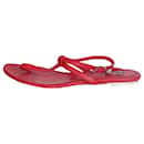 Red Flat strappy sandals - size EU 40 - Alexander Mcqueen