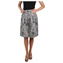 Black leopard print skirt - size IT 42 - Autre Marque