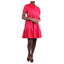 Vestido rosa de manga curta - tamanho UK 10 - Claudie Pierlot