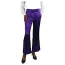 Purple satin trousers - size IT 38 - Tom Ford