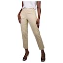 Cream trousers - size US 6 - The row