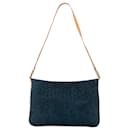 Celine Blue C Macadam Shoulder Bag - Céline