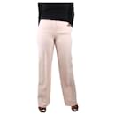 Pink tailored trousers - size IT 44 - Loro Piana