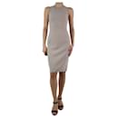 Neutral sleeveless crepe dress - size US 4 - Michael Kors