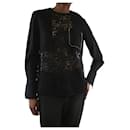 Black lace pocket blouse - Size US 0 - 3.1 Phillip Lim