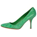 Zapatos de salón verdes - talla UE 38.5 - Prada