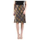 Multicoloured check patterned skirt - size US 6 - Proenza Schouler