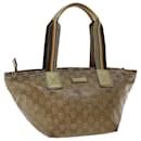 Bolsa de ombro de lona GUCCI GG bege 131228 auth 47214 - Gucci