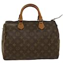 Louis Vuitton Monogram Speedy 30 Hand Bag M41526 LV Auth rd5416