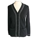 CHANEL Navy cotton vest TXS very good condition - Chanel