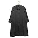 ****BALMAIN Gray Cashmere Coat - Balmain