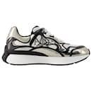 Zapatillas Sprint Runner - Alexander Mcqueen - Piel - Beige/De color negro