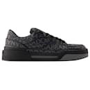 New Roma Sneakers - Dolce&Gabbana - Leather - Black - Dolce & Gabbana