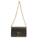 Louise leather mini bag Louis Vuitton Black in Leather - 30876042
