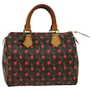 Louis Vuitton Monogram Cherry Speedy 25 Hand Bag M95009 LV Auth 47213