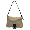 Toile Beige Fendi Baguette Mamma