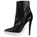 Black pointed-toe ankle boots - size EU 37.5 - Stella Mc Cartney