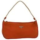 Pochette pour accessoires PRADA Nylon Orange Auth ep987 - Prada