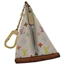 LOUIS VUITTON Monogram Multicolor Berlingo Coin Purse White M58028 Auth ar9808b - Louis Vuitton