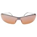 Chanel sunglasses 4043 SILVER METAL ORANGE GLASS SUNGLASSES