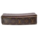 Brown monogram zipped jewellery box - Louis Vuitton