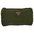 PRADA Marsupio Nylon Verde Auth yb246 - Prada