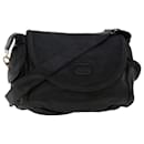 BALLY Shoulder Bag Leather Black Auth bs6692 - Bally