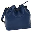 LOUIS VUITTON Epi Petit Noe Shoulder Bag Blue M44105 LV Auth 47965 - Louis Vuitton