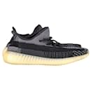 ADIDAS YEEZY BOOST 350 V2 Sneakers in „Carbon“ in hellgrauem Primeknit - Autre Marque