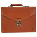 Louis Vuitton Conseiller Briefcase in Brown Epi Leather