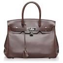 Hermès Brown Swift Birkin 30