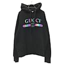 ***GUCCI  aurora logo pullover hoodie - Gucci