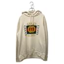 ***GUCCI  Vintage processed old logo print hoodie - Gucci