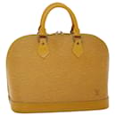 LOUIS VUITTON Epi Alma Hand Bag Tassili Yellow M52149 LV Auth 47961 - Louis Vuitton