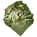 Hermes Green Springs Silk Scarf - Hermès