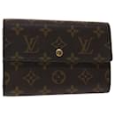 Carteira LOUIS VUITTON Monograma Porte Tresor Etui Papie M61202 LV Auth yk7493 - Louis Vuitton