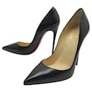 NEW CHRISTIAN LOUBOUTIN PIGALLE SHOES 120 37.5 LEATHER PUMPS SHOES - Christian Louboutin