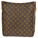 Louis Vuitton Monogram Mini Looping M51147 Brown Cloth ref.1000830 - Joli  Closet