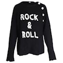 Zadig & Voltaire Rock & Roll Sweater In Black Cashmere