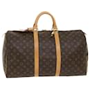 Louis Vuitton-Monogramm Keepall 45 Boston Bag M.41428 LV Auth 47737