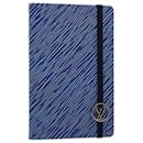 LOUIS VUITTON Epi Kaiegustave PM Note Cover Blue GI0168 LV Auth 48548 - Louis Vuitton