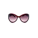Yves Saint Laurent Acetat-Sonnenbrille mit Strasssteinen